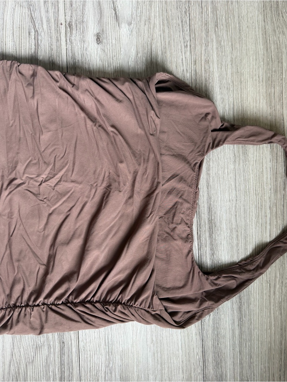 Women’s Sleeveless Tank Top in brown